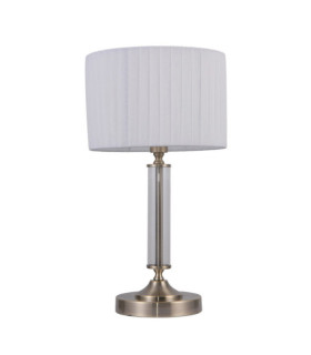 Ferlena wall light Glass, Steel, Fabric Antique Bronze
