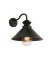 Manesto wall light Glass, Steel White, black, dark gray