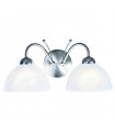 plafonnier ventilateur vintage 2 ampoules e27 max 60w brun patiné