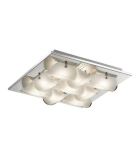 Daze Ceiling Light Metal Alloy Chrome