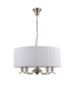 Suspension Ferlena Verre,Acier,Tissu Antique Bronze