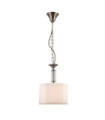Suspension Ferlena Verre,Acier,Tissu Antique Bronze