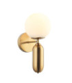 Applique murale Aldeva Verre,Acier Antique Bronze