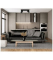 Senova Spot Aluminum Sandblasted Black