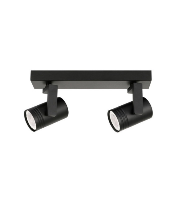 Spot Spiela Acier,Aluminium Noir