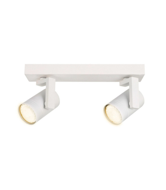 Foco Spiela Acero, Aluminio Blanco