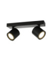 Spot Karlota Acier,Aluminium Noir