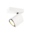 Spot Merusa Acier,Aluminium Blanc, Noir