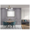 Feneza Ceiling Light Glass, Steel, Aluminum Antique Bronze