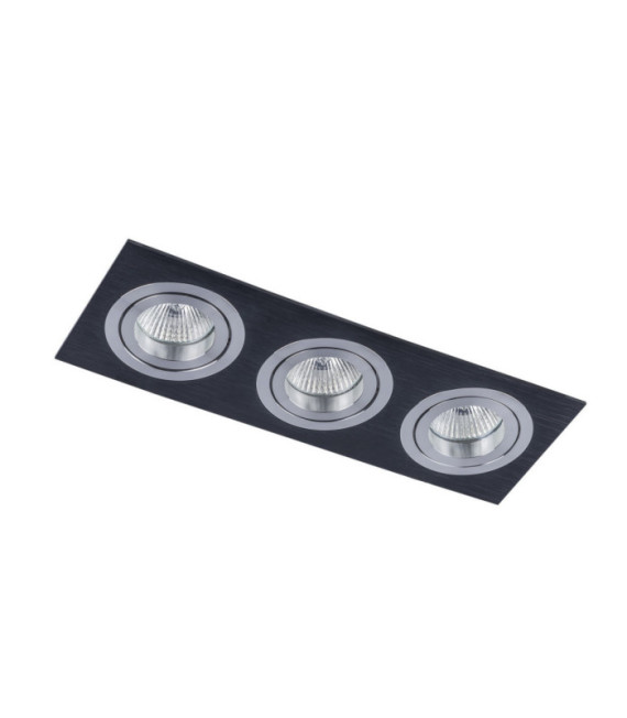 Lampe sur pied extérieur Mooty Alliage métallique Noir