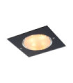 Portal recessed downlight Metal alloy White