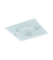 Portal recessed downlight Metal alloy White