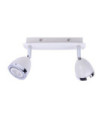 Calasa Spotlight Steel Matt white, chrome ring
