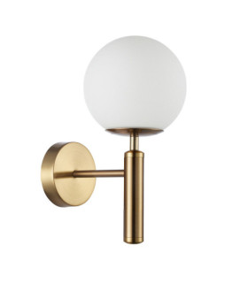 Ravena wall light Steel Brass