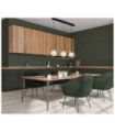 Suspension Grosetta Verre,Acier Noir,Or