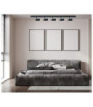 Barre de spots Marvi Plastique,acier,aluminium Noir Mat
