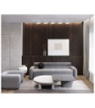 Marvi spotlight bar Plastic, steel, aluminum Matt White