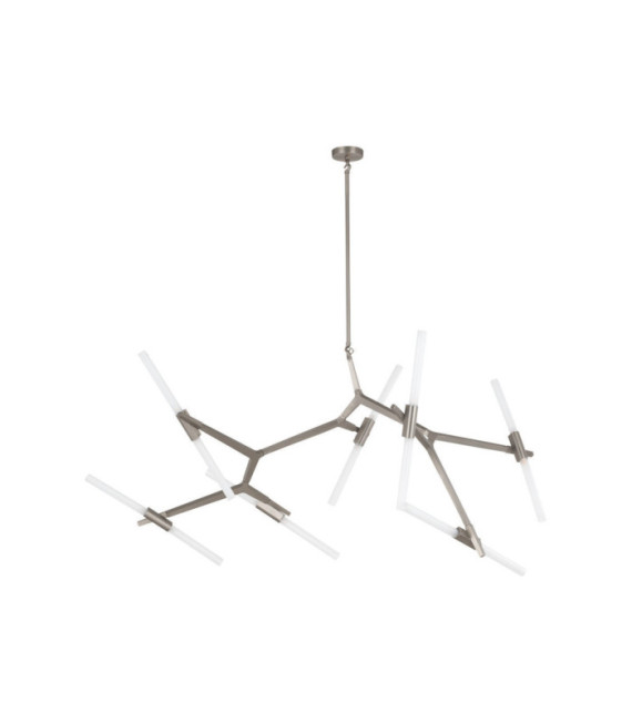 Starck pendant light Glass, steel, aluminum Nickel