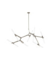 Starck pendant light Glass, steel, aluminum Nickel