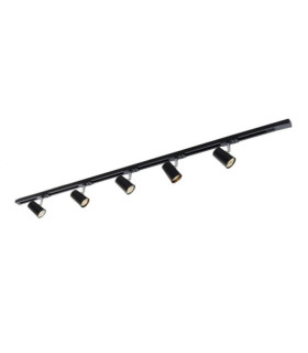 Astley Matte Black Aluminum spotlight bar