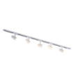 Astley Matte White Aluminum spotlight bar