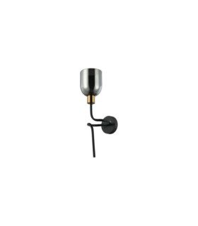 Servio Wall Light Steel Black