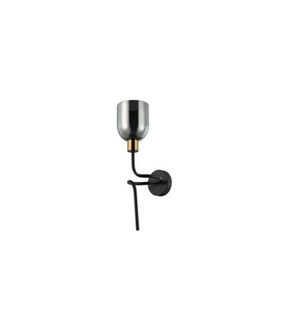 Servio Wall Light Steel Black