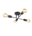 Montico Ceiling Light Black Steel