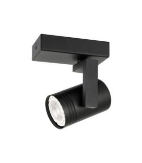 Spot Spiela Acier,Aluminium Noir
