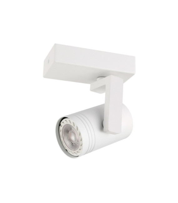 Foco Spiela Acero, Aluminio Blanco