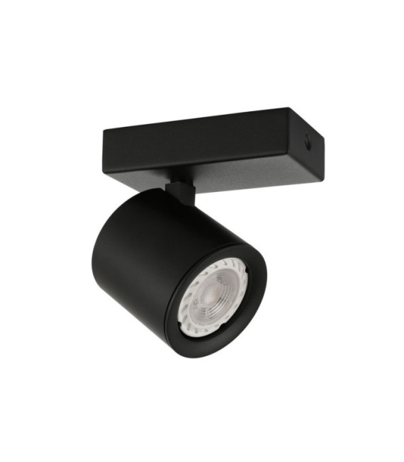 Karlota foco Acero, Aluminio Negro