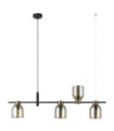 Servio Black Steel Pendant