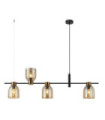Servio Black Steel Pendant