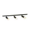 Marvi spotlight bar Plastic, steel, aluminum Matt Black