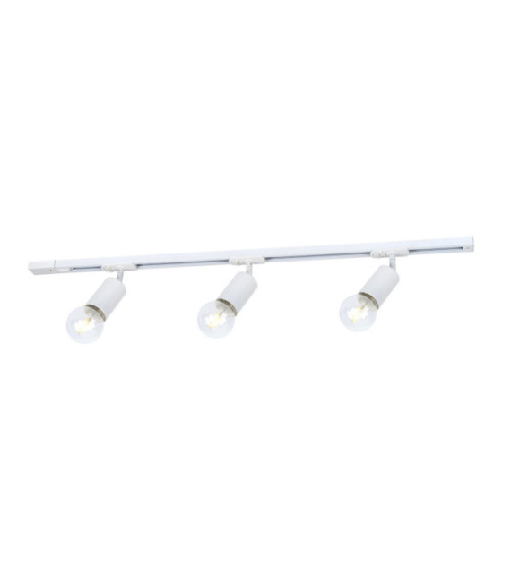 Barra de foco Marvi Plástico, acero, aluminio Blanco Mate