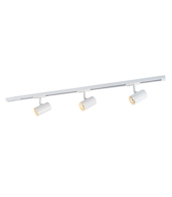 Barra de foco Marvi Plástico, acero, aluminio Blanco Mate