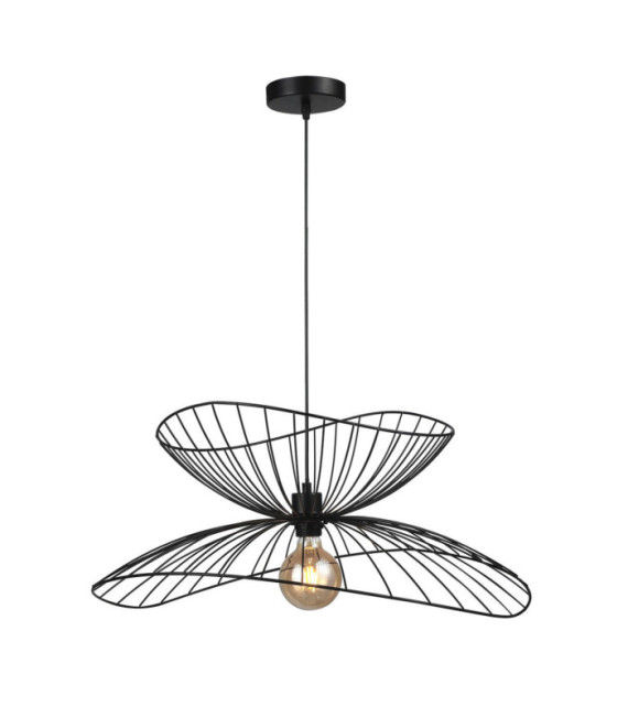 Suspension Galia Acier Noir