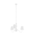 Arianna pendant light Metal alloy White