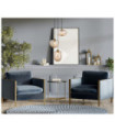 Hatella Pendant Lamp Glass, Black Steel, Copper