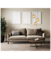Suspension Hilo Steel Gold