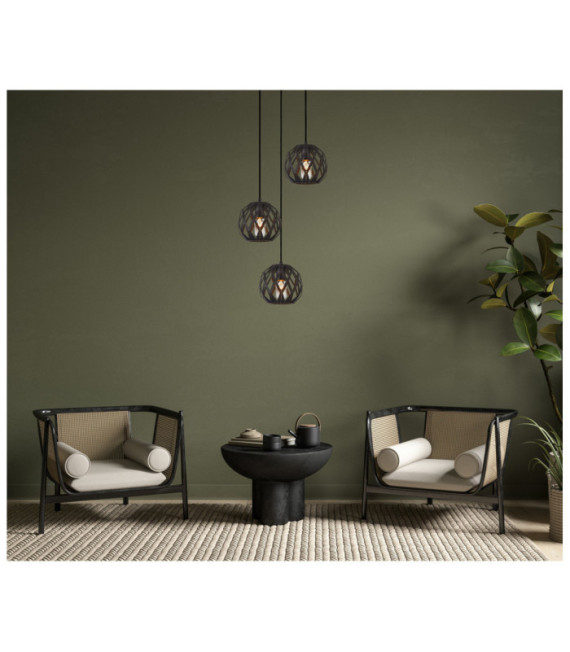 Hilo Suspension Black Steel