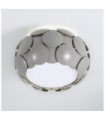 Santina Ceiling Light Plastic Gray