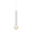 Marvi Pendant Lamp Plastic, Matt White Steel