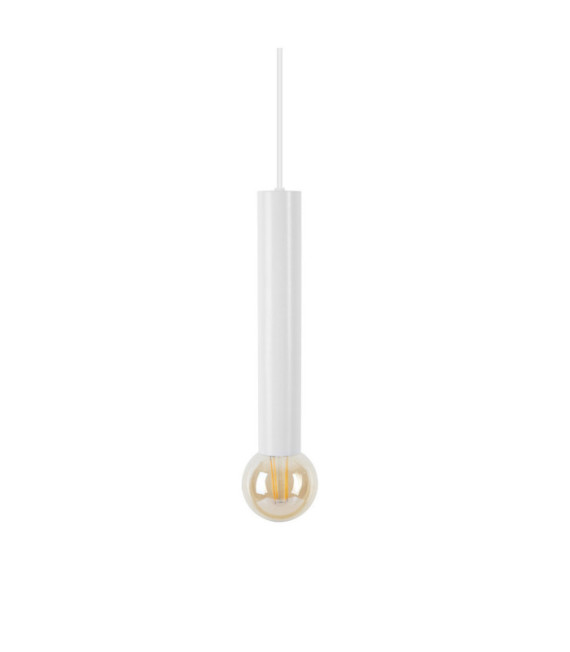 Suspension Marvi Plastique,Acier Blanc Mat