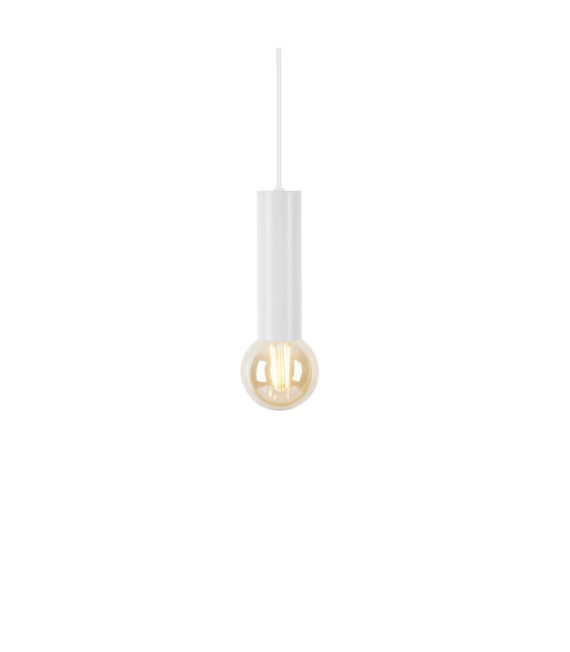 Suspension Marvi Plastique,Acier Blanc Mat