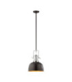 Laredo pendant light Metal alloy Black