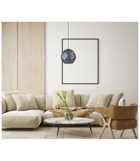 Paulela Pendant Black Steel