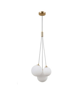 Perlos Pendant Steel, Aluminum Honey Brass