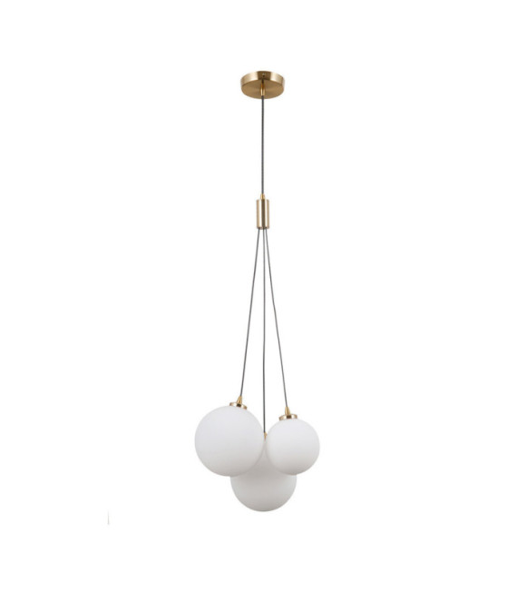Perlos Pendant Steel, Aluminum Honey Brass