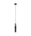 Isidora Pendant Steel, Black Aluminum, Antique Bronze